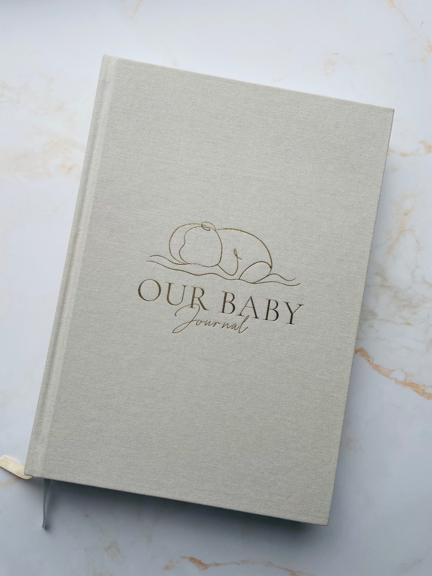 Our Baby Journal - Memory Book & Planner - Vanilla