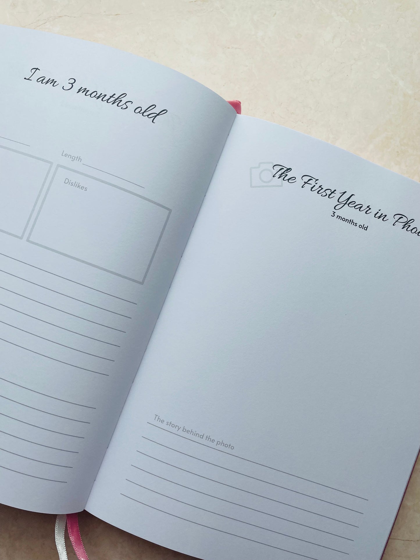 Our Baby Journal - Memory Book - Midnight Blue
