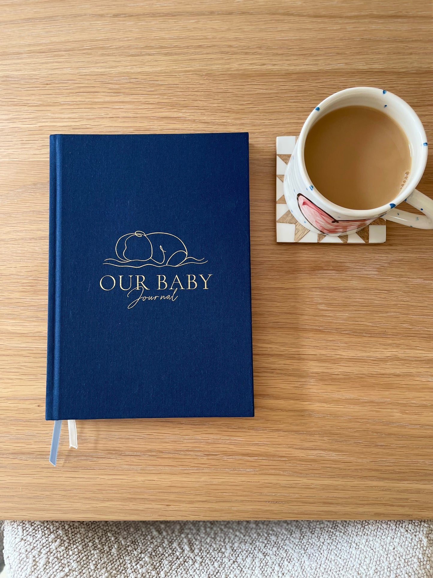 Our Baby Journal - Memory Book - Midnight Blue