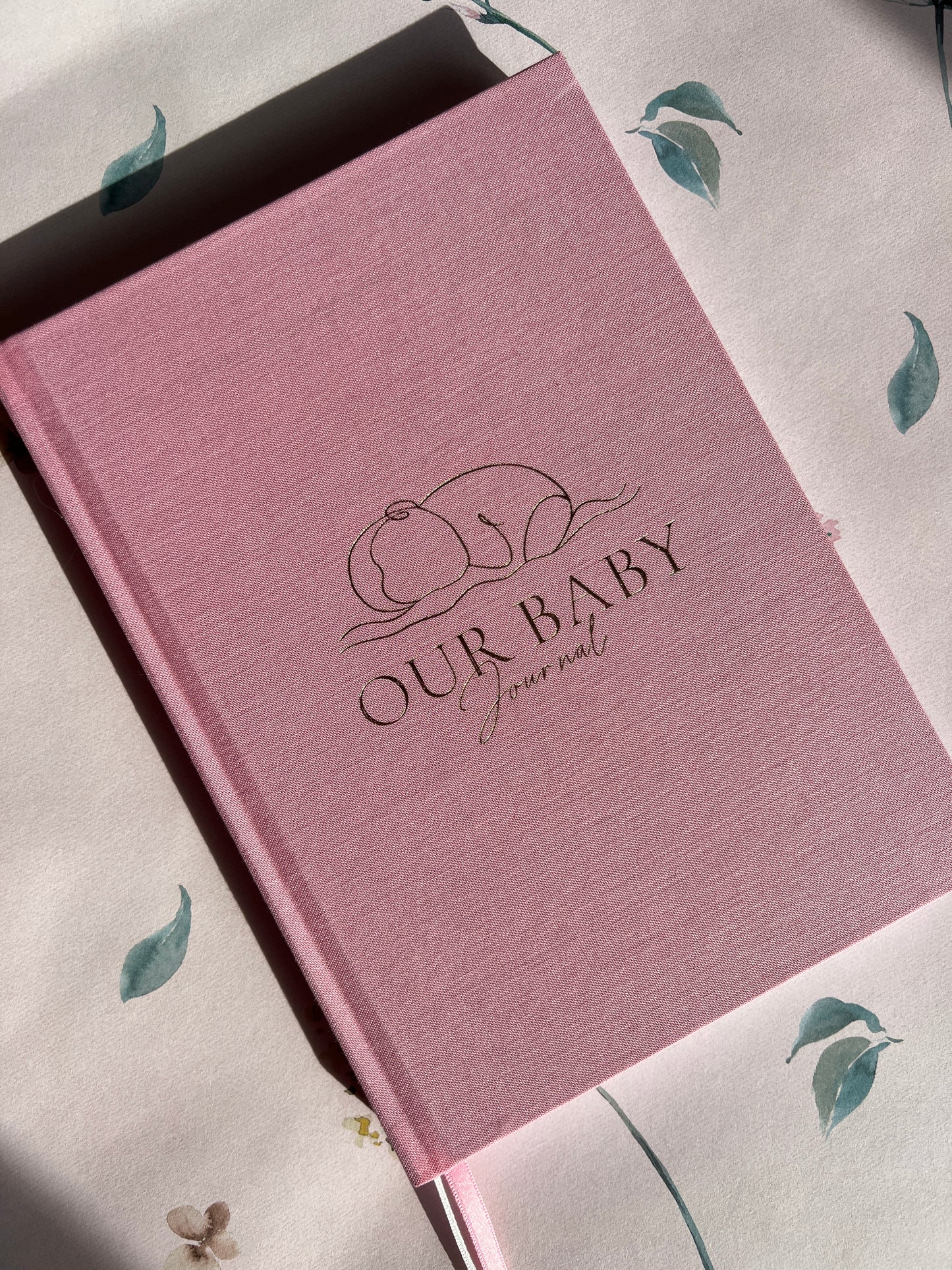 Our Baby Journal - Memory Book - Cherry Blossom Pink