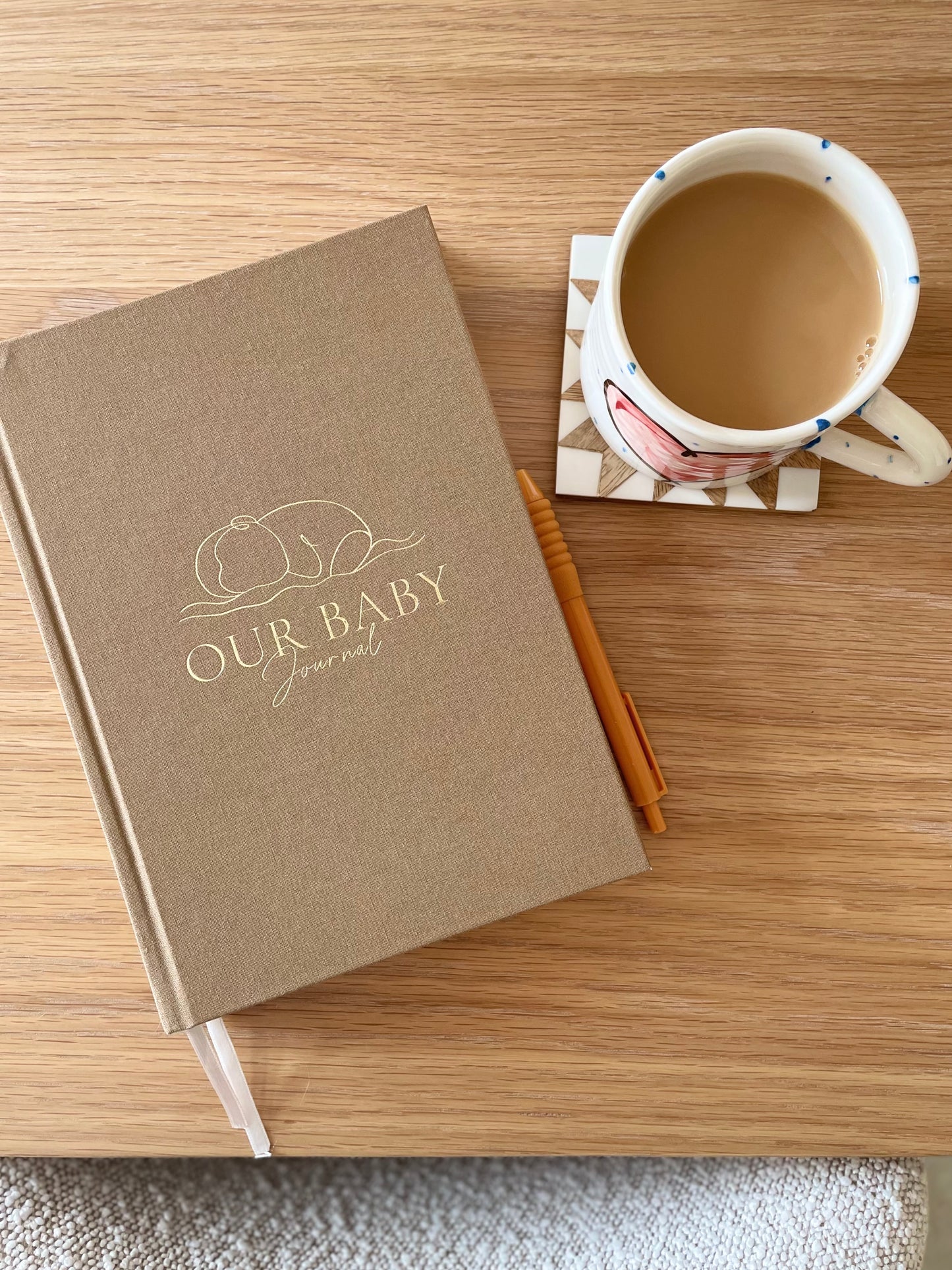 Our Baby Journal - Memory Book & Planner - Mocha