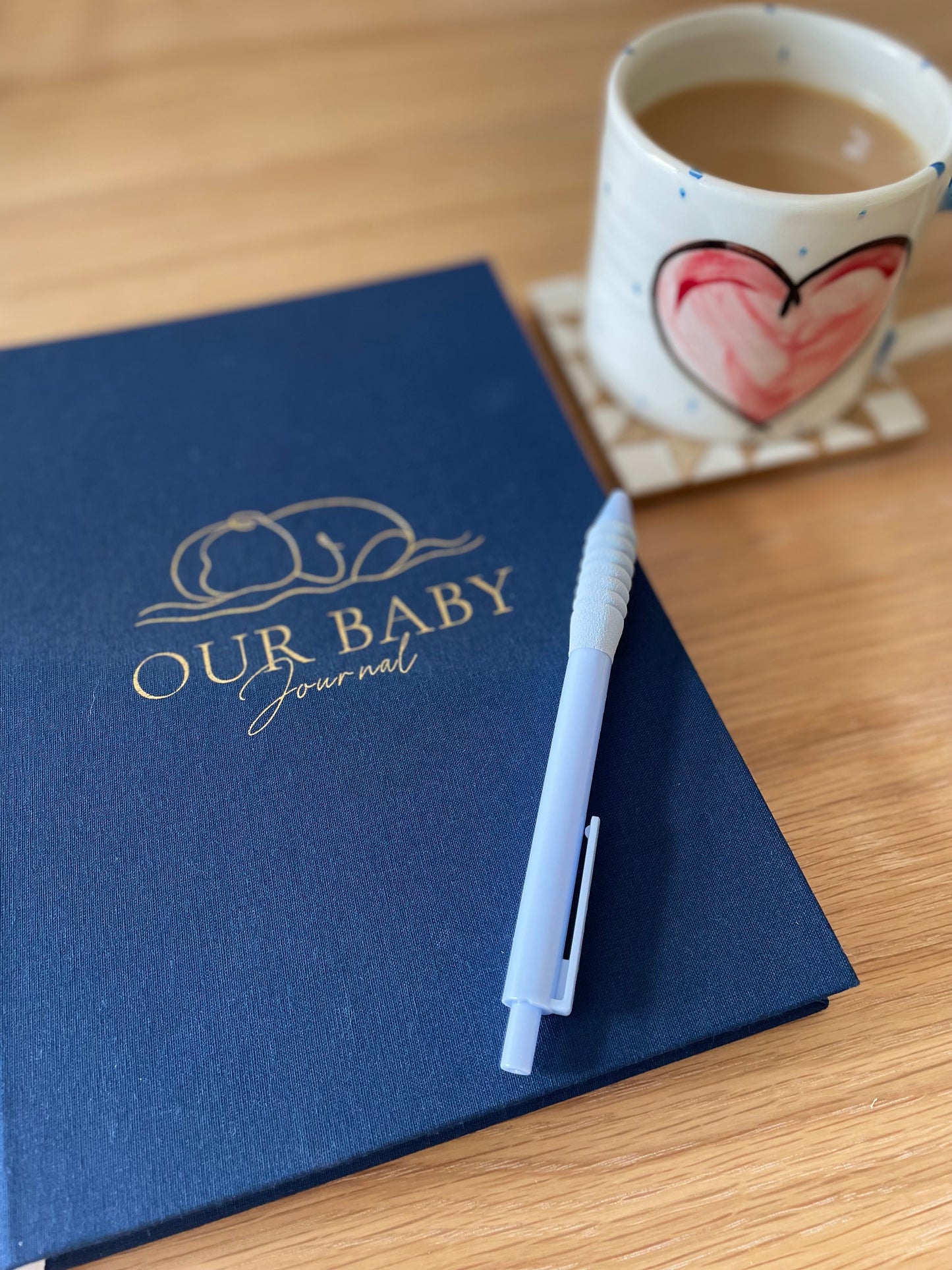 Our Baby Journal - Memory Book - Midnight Blue