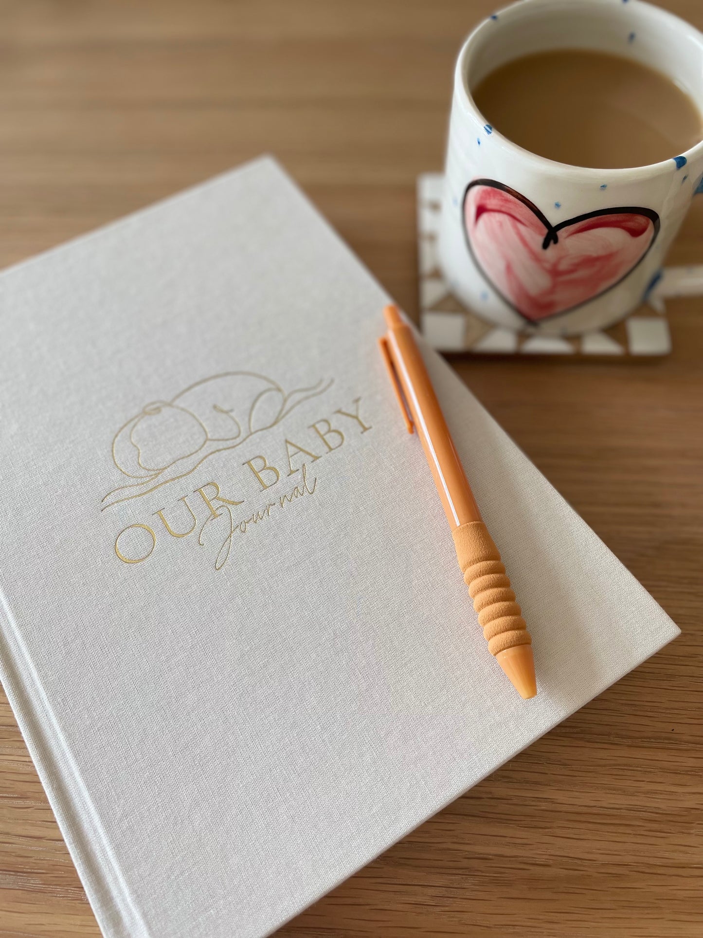 Our Baby Journal - Memory Book & Planner - Vanilla