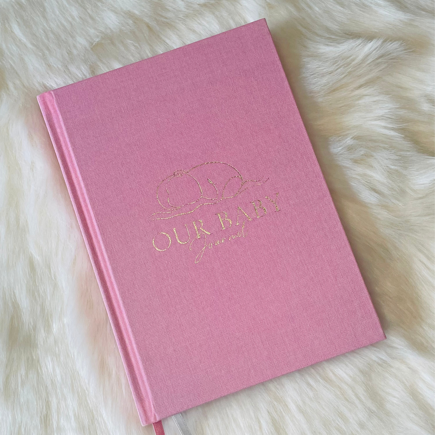 Our Baby Journal - Memory Book - Cherry Blossom Pink