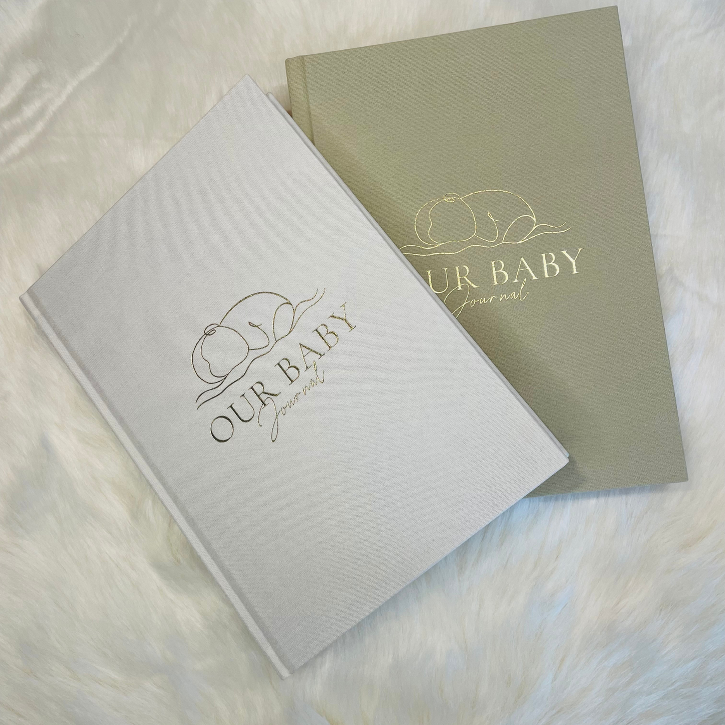 Our Baby Journal - Memory Book & Planner - Sand